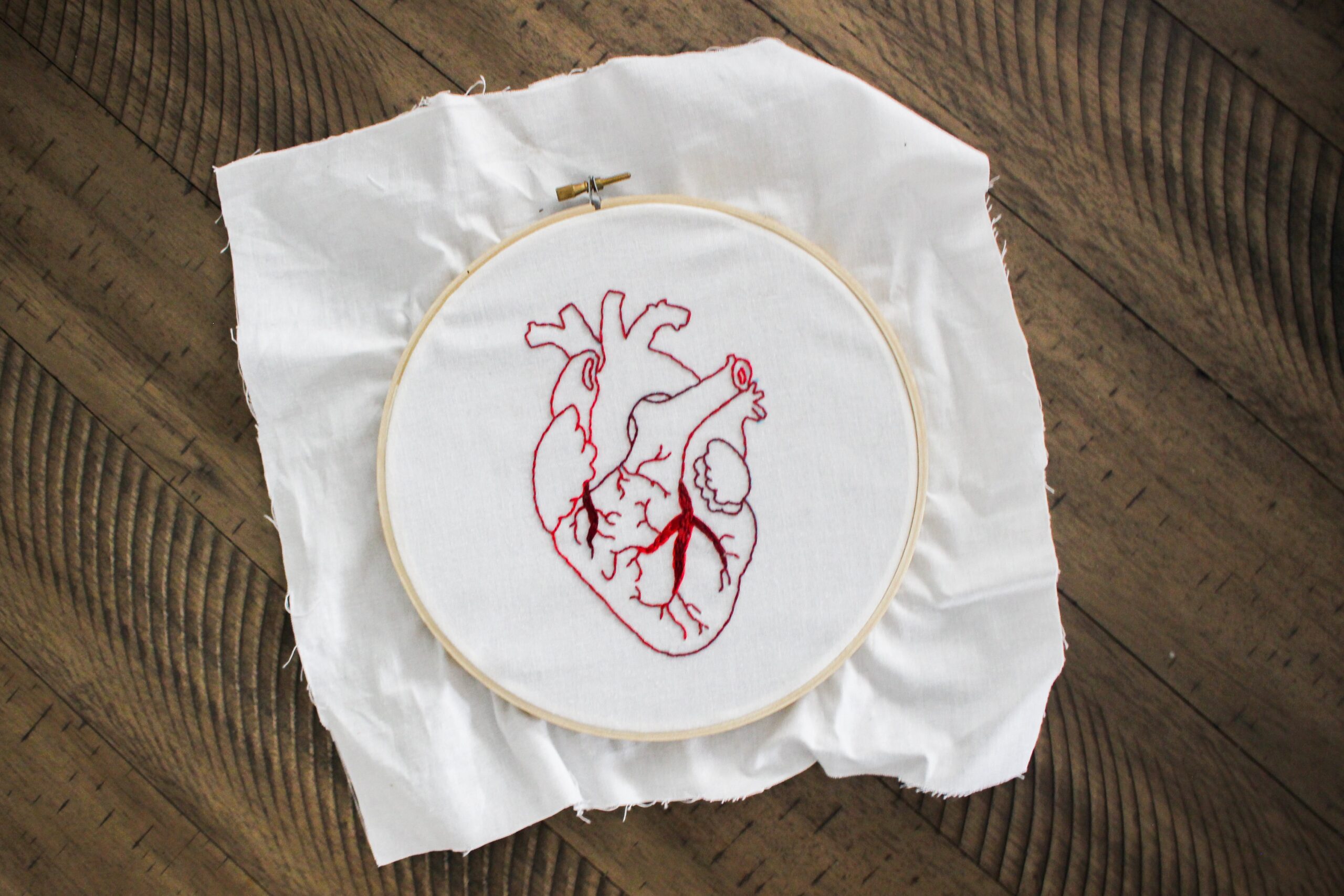 Handmade Outline Embroidery